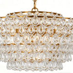 Aurelia Crystal Chandelier in Polished Copper for Modern Interiors