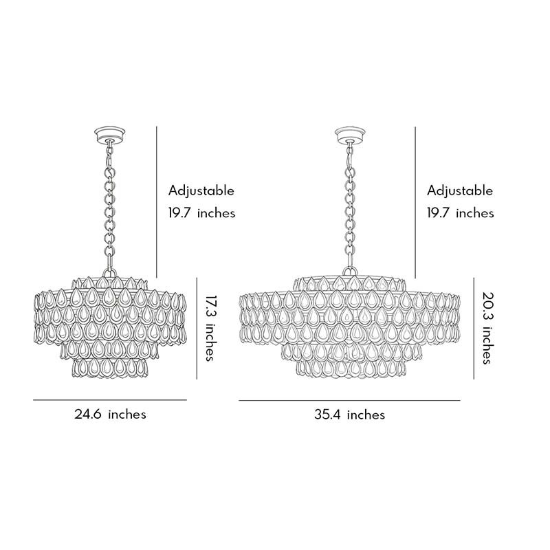 Aurelia Crystal Chandelier in Polished Copper for Modern Interiors