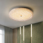 Lumière Crystal Flush Mount Ceiling Light in Chrome and Glass