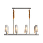 American Luxury Candle Chandelier in Brass, Chrome, or Black