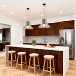 Acoustic Felt Pendant Light with Iron Shade, Noise-Reducing Ceiling Lamp for Modern Interiors