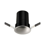 Recessed LED Spotlights with Hill-Effect Optics, Modern Architectural Downlights, Set of 2