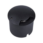 Minimalist Side-Lit Outdoor Well Lights – 3000K Warm LED In-Ground Cylinder