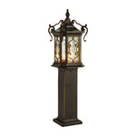 European-Style Waterproof Landscape Post Lights with Gilded Aluminum Frame