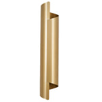 Classic Nordic Unique Chic Led Curved Metal Wall Lamp For Bedside Living Room Aisle