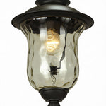 European Industrial Aluminum Pendant Light with Clear Glass Shade for Outdoor Corridors