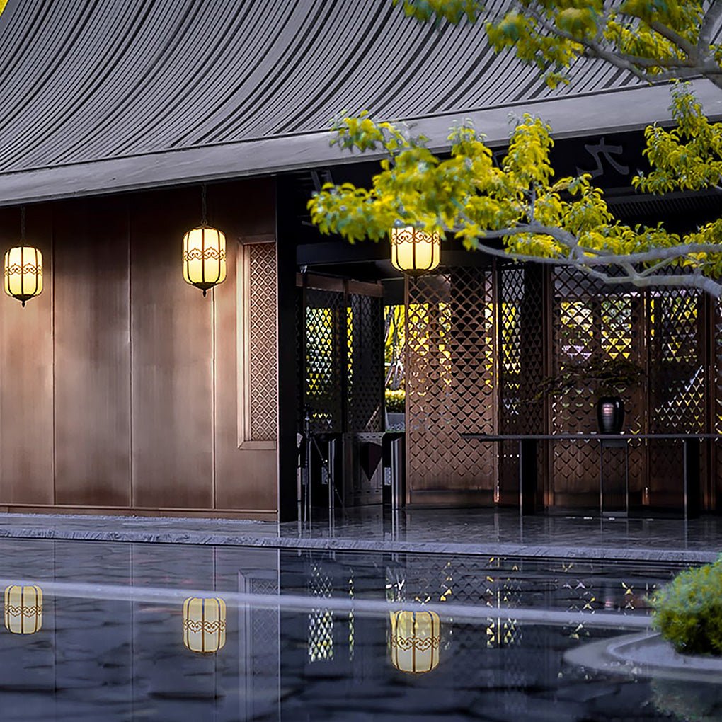 Classical Led Waterproof Chandelier For Outdoor Landscape Decorative Lighting