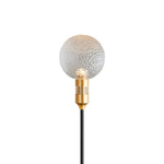 Reed Path Landscape Lighting with Glass Sphere Shade, Outdoor LED Garden Lamp