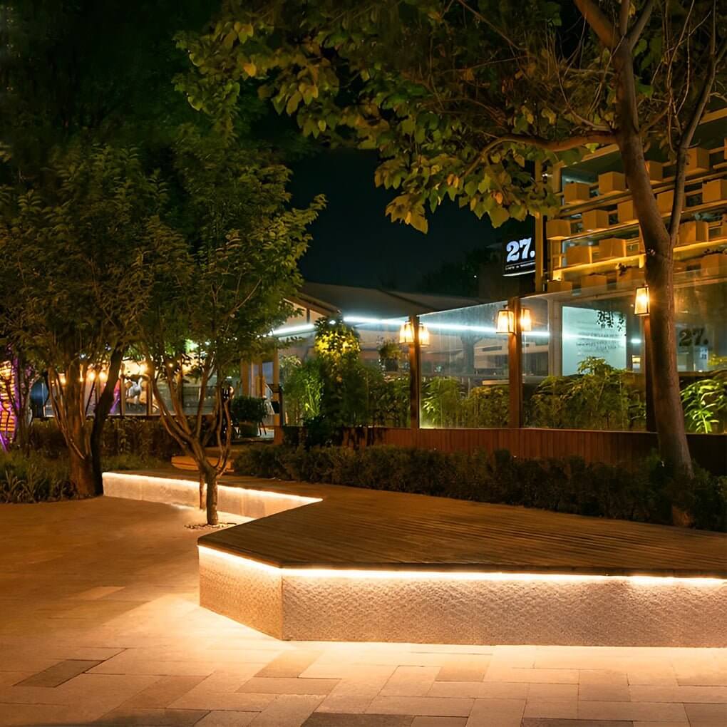 Modern Outdoor Step Lighting LED Flexible Waterproof Strip for Landscape and Deck