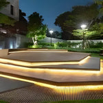 Modern Outdoor Step Lighting LED Flexible Waterproof Strip for Landscape and Deck