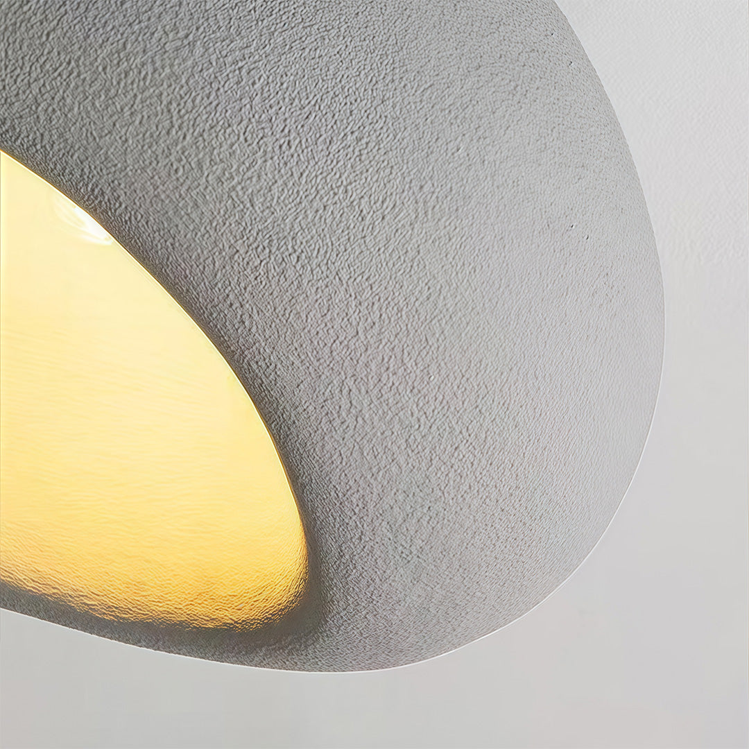 Art Deco Flush Mount Ceiling Light with Dimmable LED