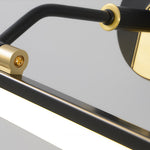 Aurelia Linear LED Vanity Light in Copper for Bathroom and Dressing Areas