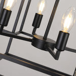 Industrial Vintage Iron Pendant Light with Adjustable Chain