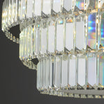Aurelia Crystal Flush Mount Ceiling Light with Full Spectrum LED