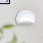 Modern White Iron LED Wall Sconce with Three Color Temperatures