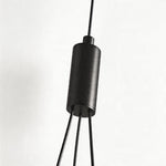 Italian Marble Globe Pendant Light in Polished Copper