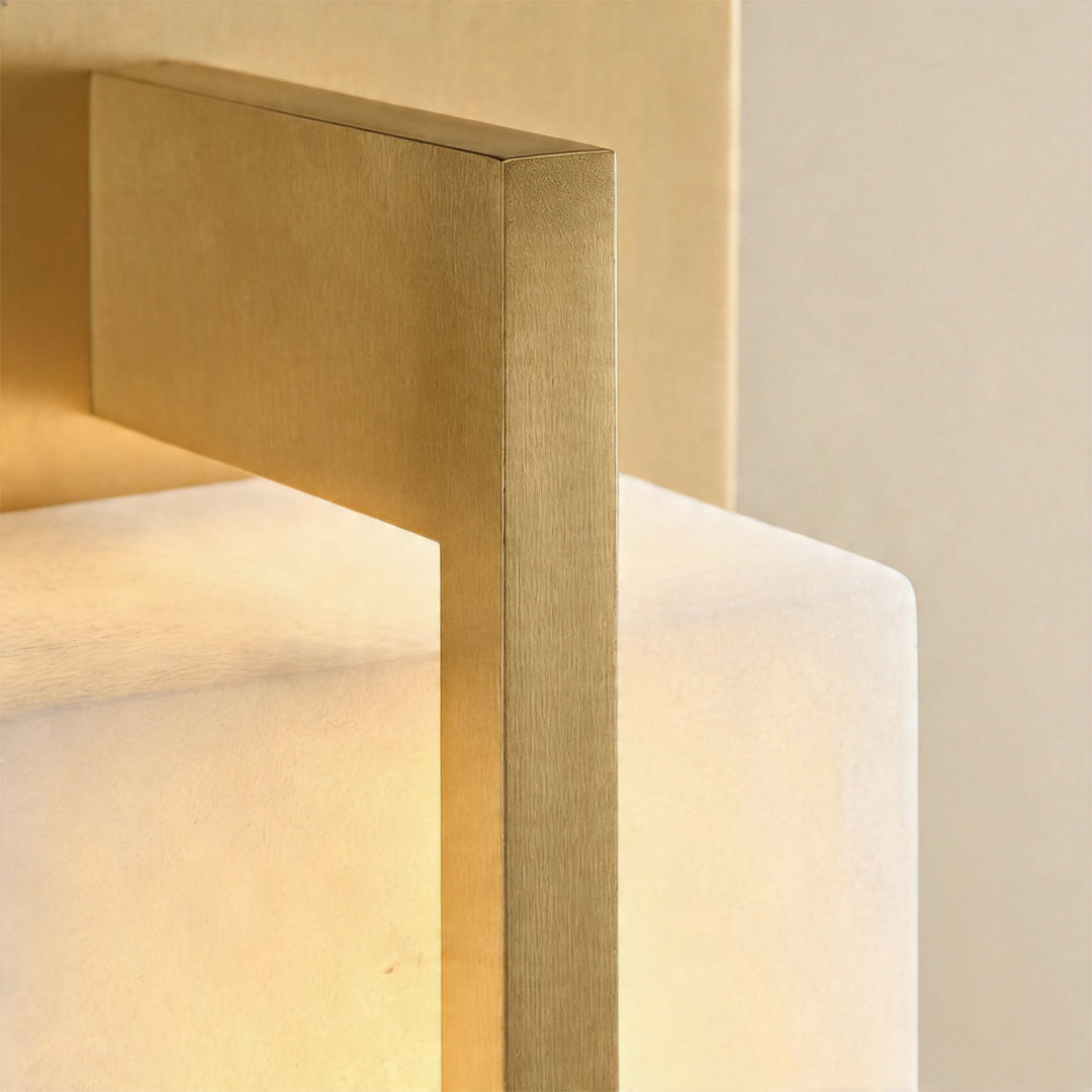 Modern Gold Outdoor Wall Light – Waterproof Linear LED Sconce