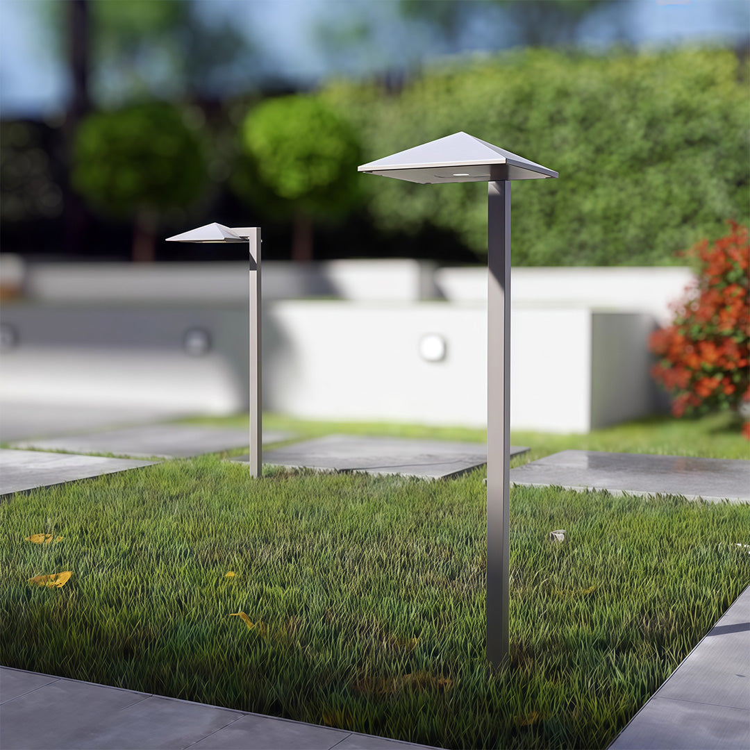 Modern Waterproof Pathway Lights with Plug-In Convenience for Outdoor Landscapes