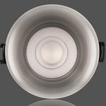 Lumina Recessed Spotlight Duo – Frameless Silver, Glare-Free LED & COB