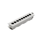 Recessed LED Spotlights with Adjustable Grille, Modern Architectural Linear Lighting