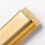 Aurelia Brass and Marble LED Wall Sconce in Gold