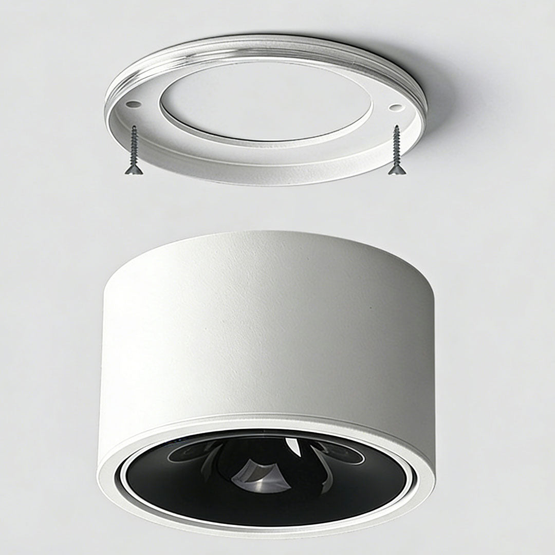 Ultra-Thin Adjustable Ceiling Spotlights, Set of 2, Modern LED Directional Lights