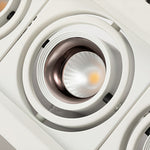 Recessed LED Spotlight with Anti-Glare Trim, Modern Architectural Downlight