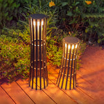 Modern Outdoor Lantern in Black Stainless Steel with LED