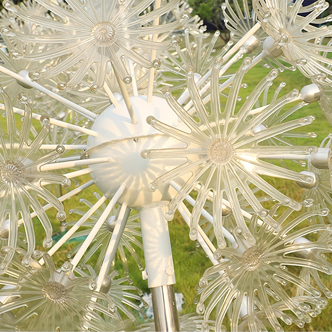Dandelion Outdoor Landscape Light – Sculptural Stainless Steel Garden Lamp