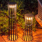 Modern Outdoor Lantern in Black Stainless Steel with LED