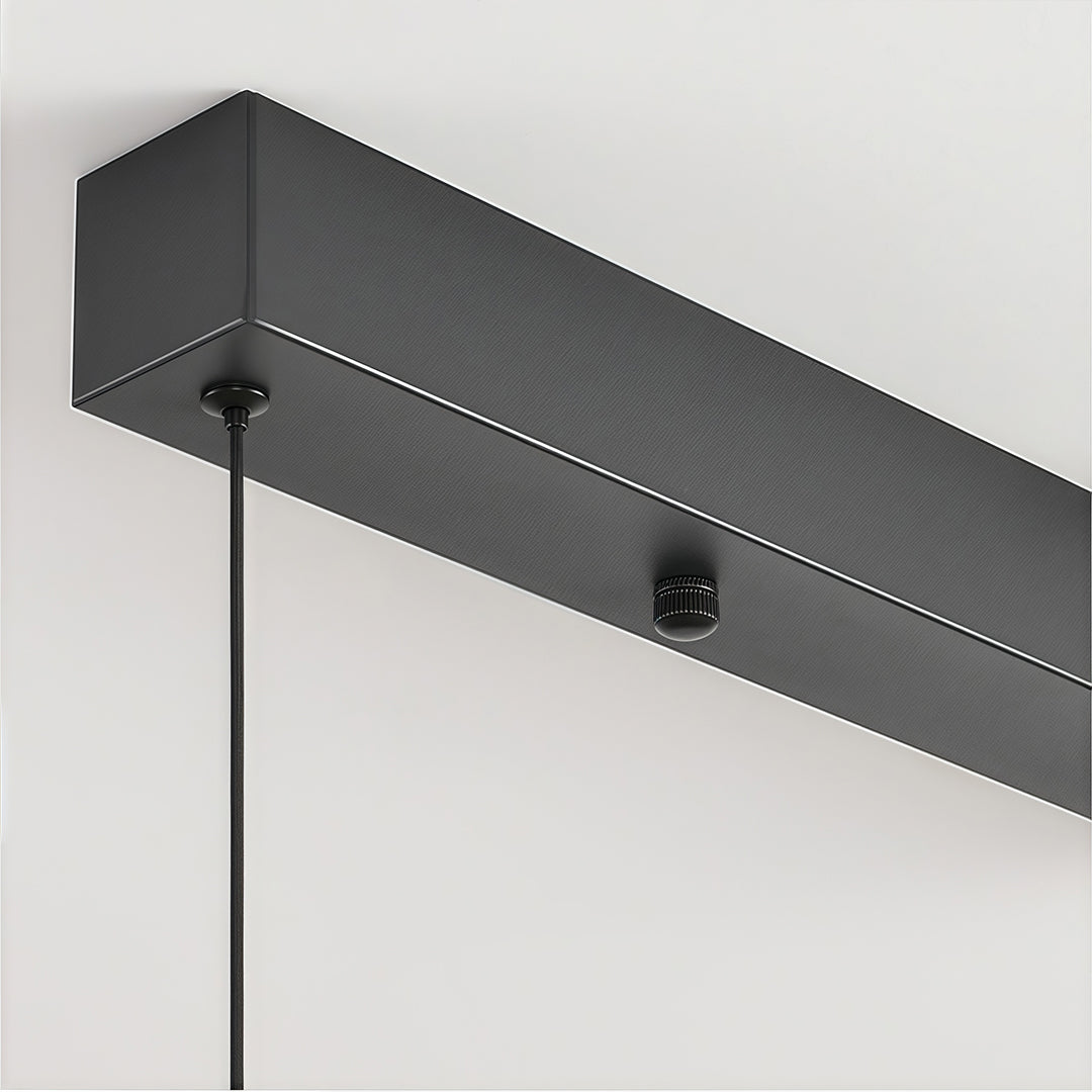 Smoked Gray Glass Pendant Light with Full-Spectrum LED, Italian Minimalist Design