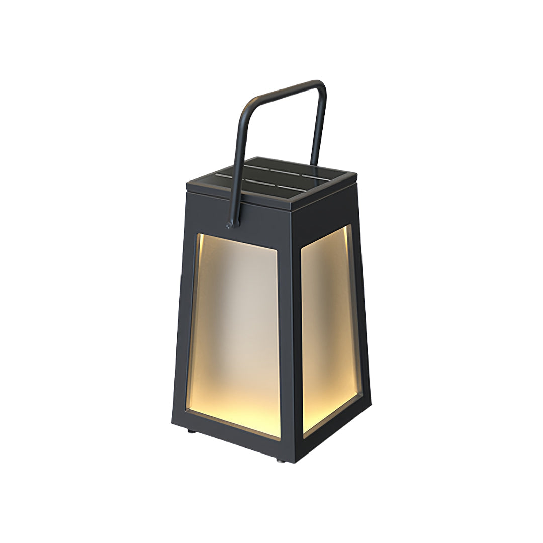 Nocturne Portable LED Lantern in Matte Black, IP65 Waterproof