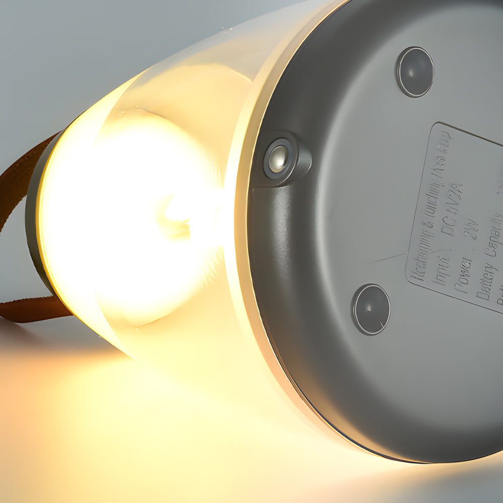 Lumina Spiral Portable LED Table Lamp – Rechargeable Ambient Light for Modern Interiors