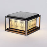 Modern Outdoor Pillar Lights Waterproof LED Column Lamp for Courtyard