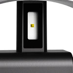 Luma Outdoor Up Down Wall Light – Minimalist LED Sconce in Black