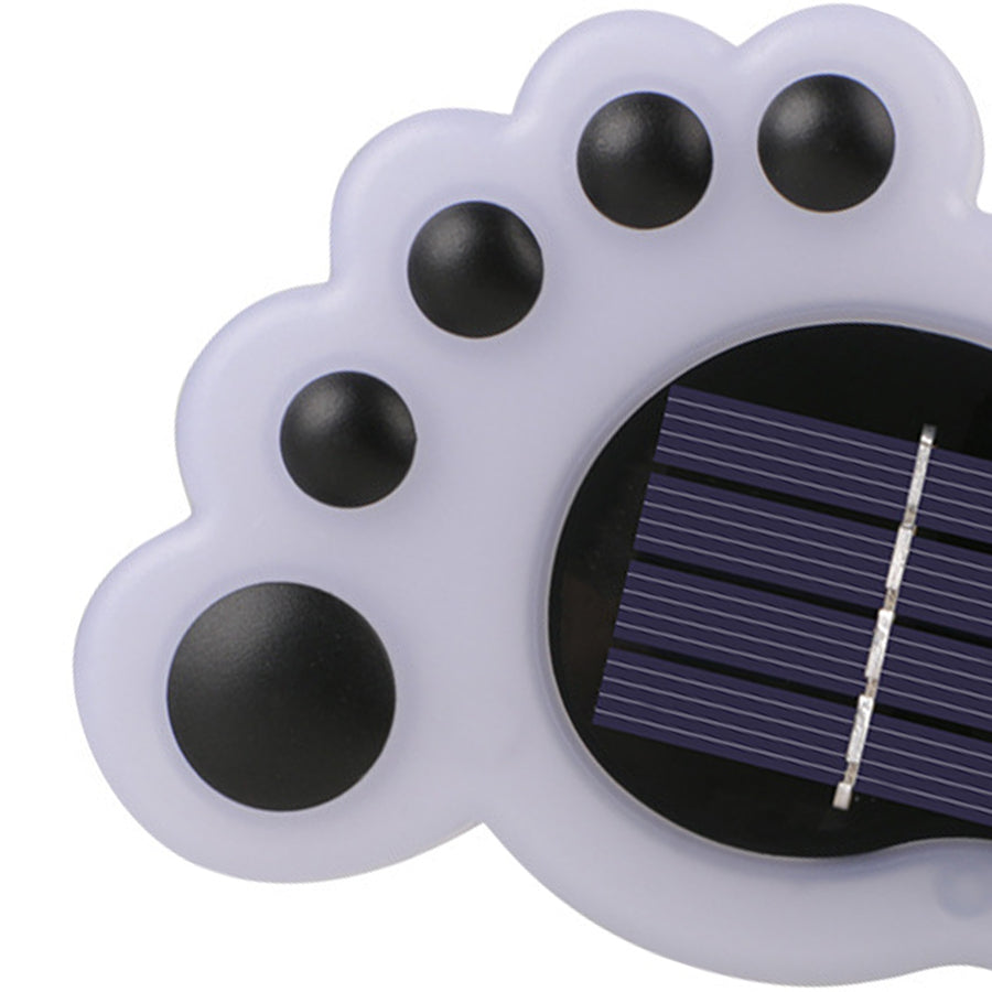 Solar-Powered Path Lights with Sculptural Footprint Design for Modern Gardens