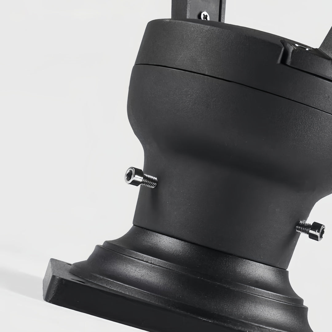 Vintage-Inspired Outdoor Pillar Lights with Dual Power Options
