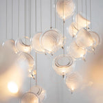 Lumina Jellyfish Pendant Light — Nordic Glass Ceiling Lamp for Modern Interiors