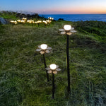 Modern Outdoor Pathway Lights LED Waterproof Landscape Lighting Set of 3