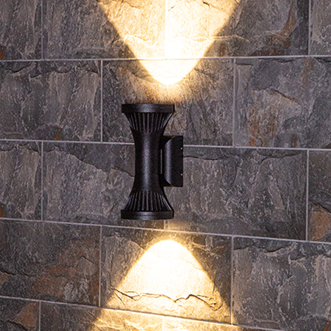 Minimalist Nordic Outdoor Wall Light in Die-Cast Aluminum