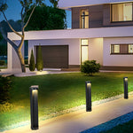 Modern Cylindrical LED Bollard Lights for Pathways & Landscapes