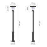 Aurora LED Bollard Light for Pathways and Courtyards