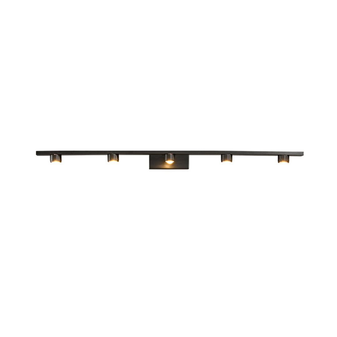 Minimalist LED Vanity Light Bar for Bathroom Mirror – Modern Black Wall Mount