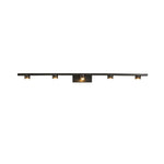 Minimalist LED Vanity Light Bar for Bathroom Mirror – Modern Black Wall Mount