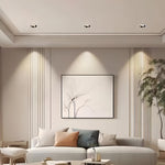 Recessed LED Ceiling Spotlights with Anti-Glare Optics for Modern Interiors
