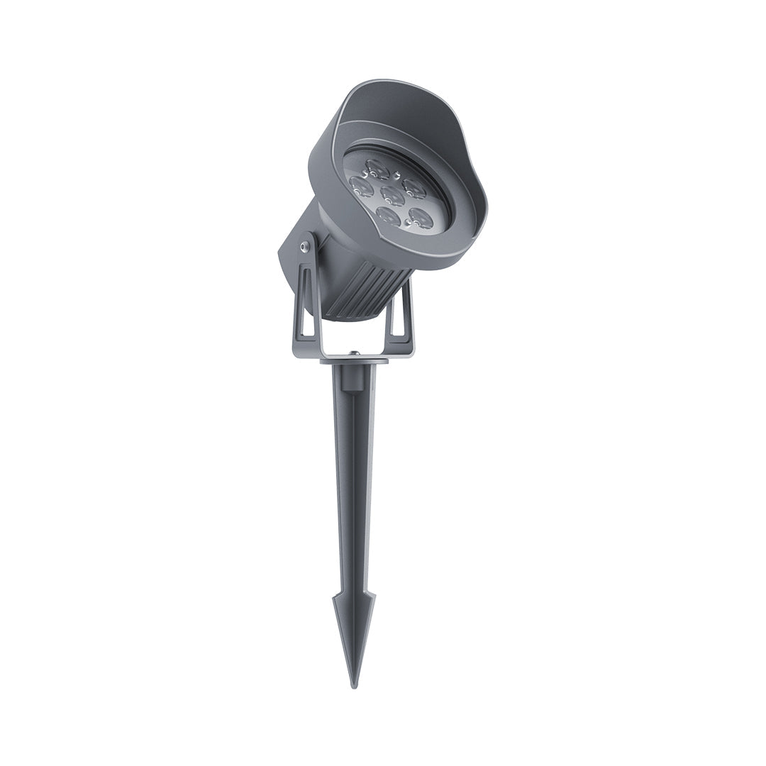 Modern Minimalist 12V Outdoor Spike Spotlights for Garden Landscapes