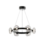 Lumina Ring LED Chandelier — Modern Nordic Glass Pendant Light