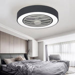 Lumina Round LED Ceiling Fan with Bladeless Design and Remote