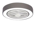 Lumina Round LED Ceiling Fan with Bladeless Design and Remote