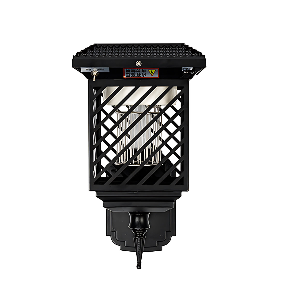 Solar-Powered Stainless Steel Landscape Light with Mosquito Guard